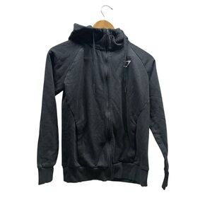 Gymshark Black Zip-Up Hoodie